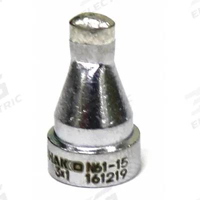 HAKKO Nozzle: Oval, 4.8 mm W - Hakko Desoldering Gun Nozzles