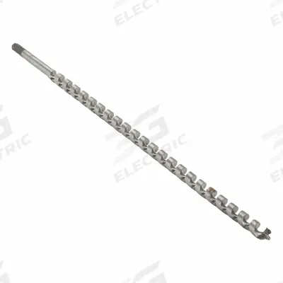 IRWIN Auger Drill Bit: 11/16 in Drill Bit Size, 29 in Overall Lg, Hex Shank - Pole Auger Drill Bits