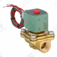 REDHAT Solenoid Valve: 2-Way, Normally Closed, 1/2 in Pipe Size, 220V AC/240V AC, Watertight (MPN 8210G002LF 240/60, 220/60). Key specifications — Pipe Size: 1/2 in; Voltage: 240V AC; Brand: REDHAT; Coil Enclosure: Watertight.