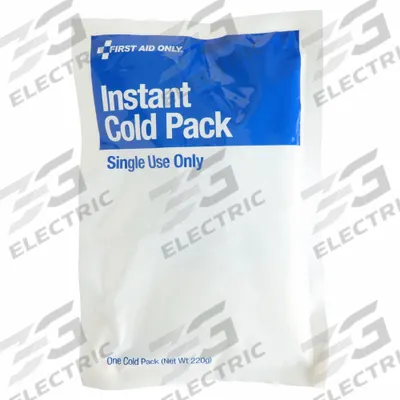 FIRST AID ONLY Cold Pack: 6 in Temp Pack Lg, 9 in Temp Pack Wd - Disposable Cold Packs