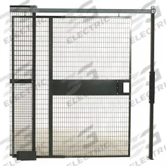 WIRECRAFTERS Sliding Door: 12 1/2 ft H x 6 3/8 ft W x 2 in D, Gray, Enamel/Powder-Coated (MPN SD6812). Key specifications — Finish: Enamel; Material: Steel; Mounting Orientation: Left; Includes Mounting Hardware: Yes; Brand: WIRECRAFTERS.