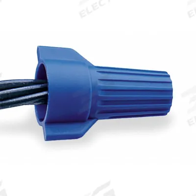 BUCHANAN Twist-On Wire Connectors: Blue, Wire Sizes 6 AWG – 6 AWG, 600 V, 50 - General Purpose Wire Connectors
