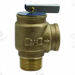 APOLLO Relief Valve: FNPT x FNPT, 3/4 in x 3/4 in, Bronze, 94 psi Max. Op Pressure (MPN 1040805). Key specifications — Brand: APOLLO.