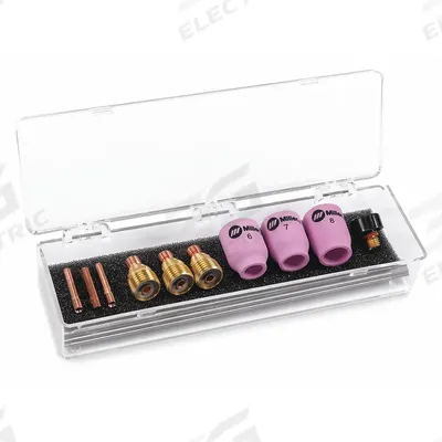 MILLER ELECTRIC Gas Lens Accessory Kit: For 20 Series (MPN AK4GL) - Gas Lens Kits