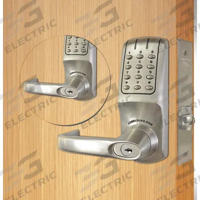 CODELOCKS Electronic Keyless Lock: Keypad, ADA Compliant - Electronic Keyless Access Locksets