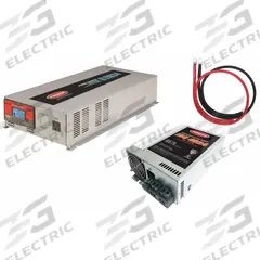 TUNDRA Inverter and Battery Charger: Pure Sine Wave, 5,000 W Peak Output Power, 10.5 to 15V DC (MPN ICS25440). Key specifications — Charger Input Voltage: 105 to 130V AC; Brand: TUNDRA; Charger Output Voltage: 26.4V to 28.8V; Inverter Input Voltage: 10.5 to 15V DC; Inverter Output Form: Pure Sine Wave; Inverter Output Voltage: 120V AC.