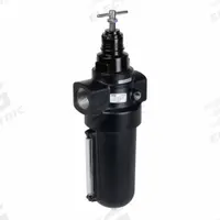 ARO Piggyback Filter-Regulator: Super Duty Series Piggyback Series, 1 1/4 in NPT, 680 cfm, 5 micron (MPN P48574-324). Key specifications — attr109419: ARO; attr109429: Metal; attr109463: No; attr109468: Super Duty Series Piggyback.