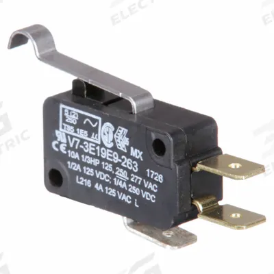 Honeywell Miniature Snap Action Switch: Lever Actuator, 1NO/1NC - Roller-Lever Snap-Action Switches