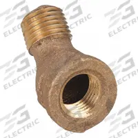 APPROVED VENDOR Metal Pipe Elbow: 45° Elbow, 1/4 in x 1/4 in, Brass, 200 psi (MPN 1VEX5). Key specifications — Brand: APPROVED VENDOR; Maximum Operating Pressure: 200 psi.