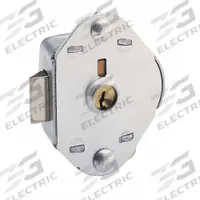 MASTER LOCK Deadbolt Lock: Silver, 7/32 in Mounting Hole Dia., 3/8 in Latch Bolt Projection (MPN 1714). Key specifications — attr1314056: Specified When Ordered; attr1314075: Yes; attr1314084: MASTER LOCK.