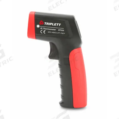 TRIPLETT Infrared Thermometer: IRT225, Max Temp/Min Temp, Fixed @ 0.95 to 0.95, Std - Standard Infrared Thermometers