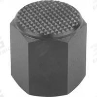 KIPP Tapped Positioning Foot w/Serrated Face: Internal Threads, Serrated, M10 Thread Size, Steel (MPN K0298.6201). Key specifications — Brand: KIPP.