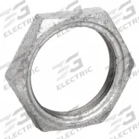 APPROVED VENDOR Locknut: Locknut, 3/4 in, NPT Threaded, Malleable Iron (MPN 5P980)