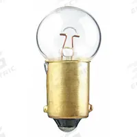 APPROVED VENDOR Incandescent Bulb: Incandescent, Miniature Bayonet (BA9s), (G) Globe, G4-1/2, 57 (MPN 57-10PK). Key specifications — Light Color: White; Trade Number: 57; Voltage: 14V AC; Brand: APPROVED VENDOR; Bulb Shape: G4-1/2.