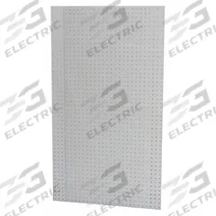 APPROVED VENDOR Pegboard Panel: Round, 9/32 in Peg Hole Size, 24 in x 48 in x 1/4 in, Polypropylene (MPN 2MRV2). Key specifications — Material: Polypropylene; Finish: Epoxy Coated; Peg Hole Shape: Round; Color: White; Brand: APPROVED VENDOR.