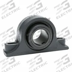 MOLINE BEARING Pillow Block Bearing: 2 1/4 in Bore, Spherical E Roller Bearing, Cast Iron, 2 Holes (MPN 29121204). Key specifications — Maximum Speed: 1,800 RPM; Mounting Bolt Size: 5/8 in; Brand: MOLINE BEARING.