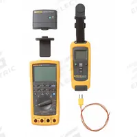 FLUKE Digital Multimeter: FLUKE-789/T3000 FC, HART, DC Current/Resist, 20 mA Source Current - Max. Key specifications — Manufacturer Part Number: FLUKE-789/T3000 FC; Basic DC Accuracy: 0.2% + 2 LSD (DC); Brand: FLUKE; CAT Safety Rating: CAT IV 600V; Includes: Alligator Clips; Interface: Wireless; Communication Protocol: HART; Parameters Sourced: Resistance.