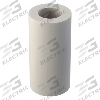 APPROVED VENDOR Spacer: #6 Screw Size, 1/2 in Overall Lg, Round, Nylon, Plain, Nylon - Plastic Spacers