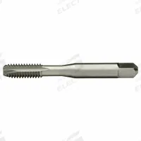 CLEVELAND Spiral Point Tap: 1/4"-20 UNC, H3 / 2B, 3 Flute, Bottoming Chamfer, High Speed Steel (MPN C83080)