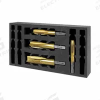 HOLEMAKER TECHNOLOGY Impact Tap Set: 12 Pc, M12x1.75 Metric/M16x2 Metric/M20x2.5 Metric/M24x3 Metric (MPN 308010-SET2). Key specifications — attr1300563: M16 Impact Tap; attr1300542: HOLEMAKER TECHNOLOGY.