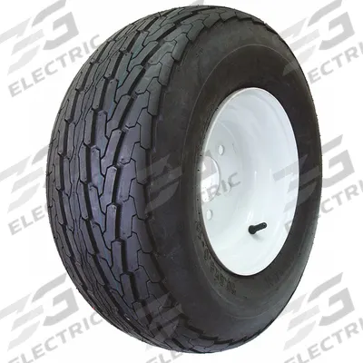 HI-RUN Trailer Tire: Street Tire and Wheel Assembly, 10X6 5-4.5 Tire Size, Trailer Tire - Street Tire & Wheel Assembly