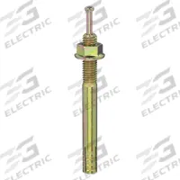 APPROVED VENDOR Hammer Drive Pin Anchor: 3/8 in Dia, 2 3/8 in Overall Lg, Flat, Steel, Steel, 25 PK (MPN U70651.037.0237). Key specifications — Brand: APPROVED VENDOR.