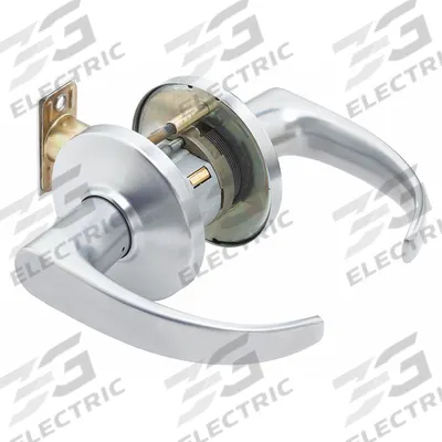 BEST Door Lockset: Privacy Lever Locksets, Chrome, ADA Compliant