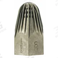 EXAIR Air Gun Nozzle: For 1217, Aluminum/Zinc, 3 5/8 in Extension Lg, OSHA Pressure Compliant (MPN 1118). Key specifications — attr66384: Hard-Hitting Force; attr66393: Aluminum; attr66401: Yes.