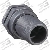 HAYWARD Bulkhead Tank Fitting: PVC Body, 3 in Female Socket Inside, 3 in Female Socket Outside (MPN BFA1030SES). Key specifications — Fitting Material: PVC; Brand: HAYWARD.