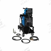 MILLER ELECTRIC MIG Welder: Deltaweld 350, MIG Pack w/Single-Wire Intellx Pro Feeder (MPN 951000140). Key specifications — Input Voltage (Nominal) (Merch - Table Column, Filters): 230V; Max. Wire Diameter: 5/64 in (Solid); Rated Output at Duty Cycle (MIG) (Merch - Table Column, Filters): 250 A @ 60%.