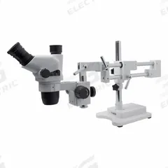 LAXCO, INC Microscope: Stereo, Trinocular, 0.8X to 10X, 22 mm Optical Field of View, Boom/Goose Neck (MPN LMS-Z230-BS200). Key specifications — attr1026089: Boom/Goose Neck; attr1026045: 22 in x 29 in; attr1026048: LAXCO, INC; attr1026055: No; attr1026068: 10X; attr1026078: 0.8X to 10X; attr1026095: 100 mm.