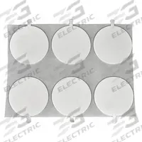 TAPECASE Foam Tape: Conformable, Permanent, Disc, 1/2 in Dia, 62.5 mil Thick, Closed, White, Acrylic (MPN 16U780). Key specifications — Series: FTC; Backing Material: Polyethylene Foam; Bond Type: Permanent.