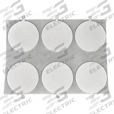 TAPECASE Foam Tape: Conformable, Permanent, Disc, 1/2 in Dia, 62.5 mil Thick, Closed - Double-Sided Foam Tape Discs