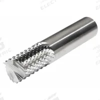 MICRO 100 Solid Router Bit: Diamond Cut, Fishtail, 3/8" Cut Dia, 1" LOC (MPN RDE-100)