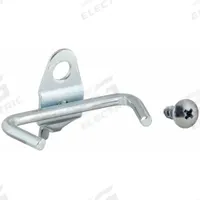 APPROVED VENDOR Pliers/Wrench Tool Holder: 1/4 in Peg Hole, For 1 in Pegboard Hole Spacing, 10 PK (MPN 5TPD9). Key specifications — Finish: Zinc-Plated; Color: Silver; Locking System: Screw-In; Mounting Type: Surface; Accessory Type: Pliers/Wrench Toolholder; Brand: APPROVED VENDOR.