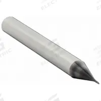 OSG Ball End Mill: Carbide, WXL Coated, 2 Flute, 1/32" Mill Dia, 1/32" LOC, 2-1/2" OAL (MPN 36100111)