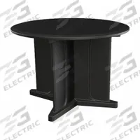 CORTECH Table: 29 in Overall Ht, 48 in Overall Dia, No Game Top, Ballast Accepted, Black, ISO 22196 (MPN 66751BK). Key specifications — attr1032567: CORTECH; attr1032564: Ballast Accepted; attr1032590: Polyethylene; attr1075036: Endurance.