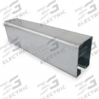 APPROVED VENDOR Track: 8 ft Lg, 1 31/32 in Wd, 2 7/16 in Ht, 450 lb Max Wt, Top/Bottom (MPN 4PE53). Key specifications — Product Type: Track; Brand: APPROVED VENDOR; Track Type: Top/Bottom.