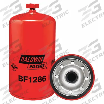 BALDWIN FILTERS Fuel Filter: Spin-On, 4 1/4 in Outside Dia, M30 x 1.50 Thread Size, Cellulose - Spin-On Fuel Filters