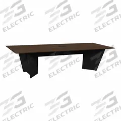 REGENCY Conference Table: Rectangle, Laminate/Melamine, Neo Walnut, 120 in Overall Lg, PVC, 10 Seats (MPN ACT12048NWBK). Key specifications — attr987891: Traditional Leg; attr987894: Melamine; attr987867: PVC; attr987857: REGENCY; attr987872: Laminate.