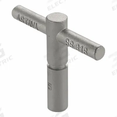 HAM-LET Anti-Tamper Key: Stainless Steel - Valve Replacement Parts & Accessories