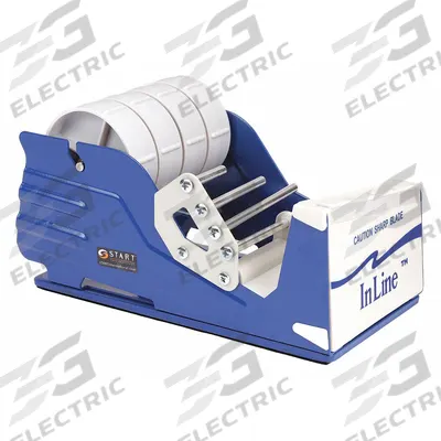START INTERNATIONAL Tape Dispenser: For 4 in Max Tape Wd, For 3 in Tape Core Dia - Bench-Style Dispensers for Multiple Tape Rolls