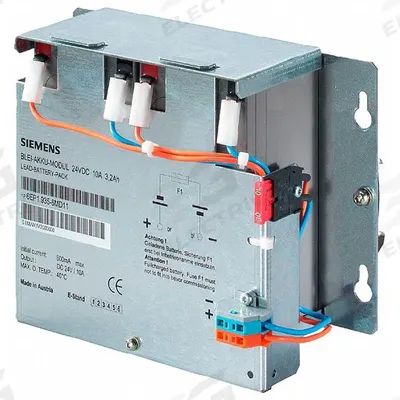 SIEMENS UPS Battery: 24 V DC Volt, 3.2 Ah Battery Capacity - Extension UPS Batteries