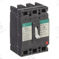 GE Molded Case Circuit Breaker: 100 A Amps, 18kA at 120/240/277/480V AC, Fixed, Line/Load Lug, ABC (MPN TED136100WL). Key specifications — Series: TED; Max. AIR Rating: 18kA at 120/240/277/480V AC; Instantaneous Trip: Fixed; Terminal Connection: Line/Load Lug; Phase Connection: ABC.