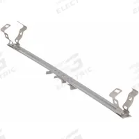 NVENT CADDY Box/Conduit Threaded Rod Hanger: 1/2 in_3/4 in Trade Size, EMT, 1/4 in Rod Size, Steel (MPN 812MB18). Key specifications — Compatible Conduit Trade Size: 1/2 in; 3/4 in; Compatible Conduit Type: EMT; For Use With: 4 in Square Boxes; Material: Steel; Finish: Corrosion Resistant Coated; Mounting Type: 1/4 in Rod Size; Standards: CEC Compliant.