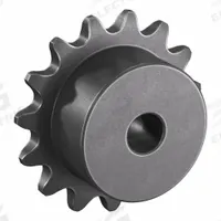 TSUBAKI Sprocket: One-Sided Hub, For Single Strands, 25, 15 Teeth, 1.203 in Pitch Dia, Steel (MPN 25B15). Key specifications — Brand: TSUBAKI.
