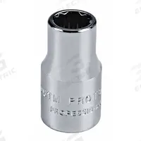 PROTO Socket: Metric, 1/4 in Drive Size, 10 mm Socket Size, 12-Point, Std, Chrome, 7/8 in Overall Lg (MPN J4710TM). Key specifications — attr1204417: PROTO; attr1204392: Chrome.