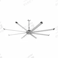 BIG ASS FANS Ceiling Fan: 42,257 cfm Airflow, 10 ft Blade Dia, Variable Speeds, 100 to 125V AC (MPN FES21001A384Q141V46). Key specifications — Voltage: 100 to 125V AC; Light Kit: No; Number of Speeds: Variable; Phase: Single; Brand: BIG ASS FANS.