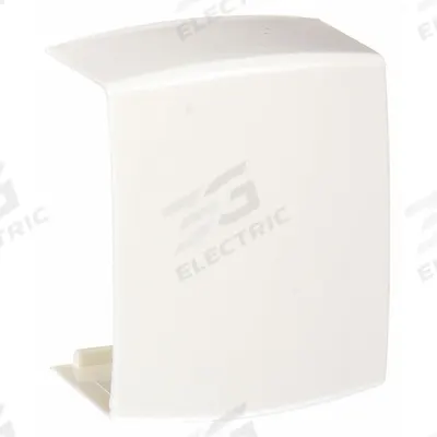LEGRAND Cover Clip: PN03/PN05/PN10, 1 1/8 in Wd, 5/8 in Ht, Plastic - Couplings for Nonmetallic Single-Channel Raceways