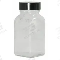 QORPAK Mixing/Storage/Sampling Bottle: 60 mL, 33-400, Phenolic, PolyCone, Colorless, 144, Clear (MPN GLC-04869). Key specifications — Screw Closure Size: 33-400; Pre-Cleaned: None; Graduated: No; Brand: QORPAK; Body Color: Colorless.